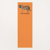 Siberische Tijger Yogamat (Voorkant)