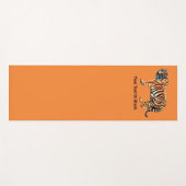 Siberische Tijger Yogamat (Voorkant (horizontaal))