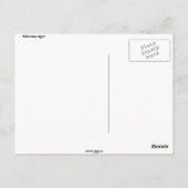 Siberische tijgerbriefkaart briefkaart (Achterkant)