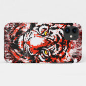 Siberische tijgerkop - Tiger Face Red Case-Mate iPhone Case (Achterkant (horizontaal))