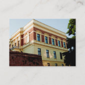 Sibiu-architectuur Visitekaartje (Achterkant)