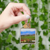Sibiu bergt landschap sleutelhanger (Hand)