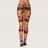Sibiu-schilderij Leggings (Achterkant)