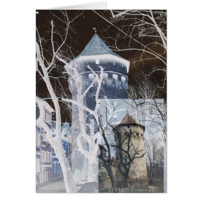 Sibiu, verdedigingstoren (Voorkant)