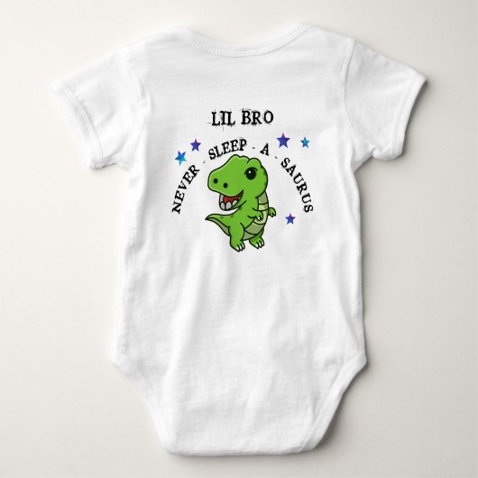 Sibling Baby Bodysuit (Achterkant)