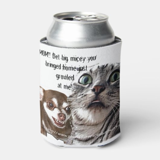 "Sibling Rivalries" Blikjeskoeler (Blikje Voorkant)