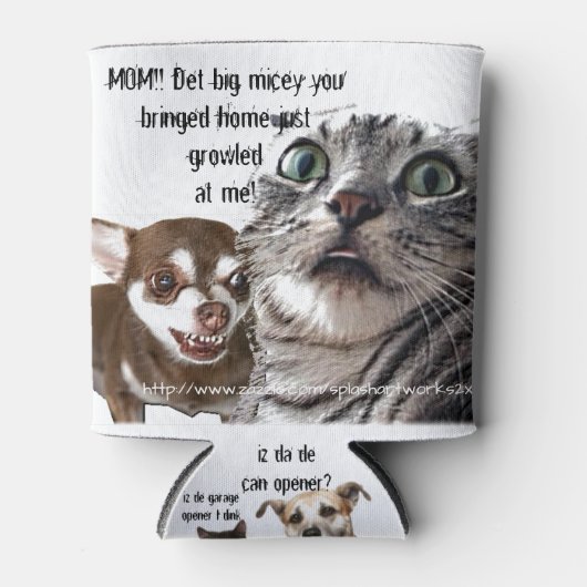 "Sibling Rivalries" Blikjeskoeler (Voorkant)