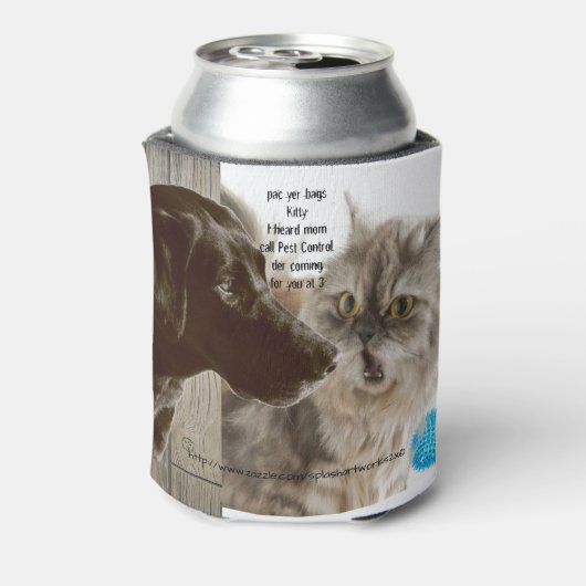 "Sibling Rivalries" Blikjeskoeler (Blikje Achterkant)