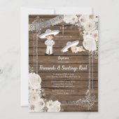 Sibling Silver Fiesta Boy Baptism Birthday Kaart (Voorkant)