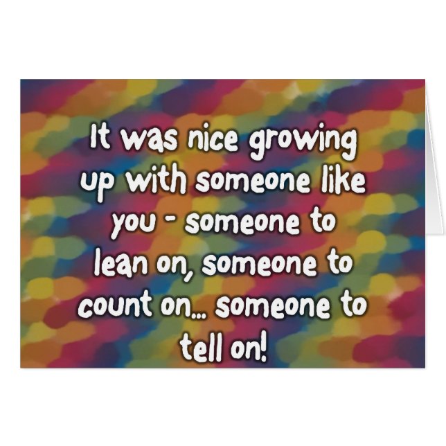 Siblings (Voorkant Horizontaal)