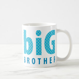 SIBLINGS COLLECTIE - grote broer {blauw} Koffiemok