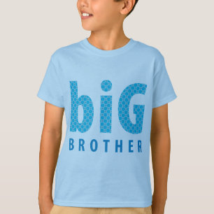 SIBLINGS COLLECTIE - grote broer {blauw} T-shirt