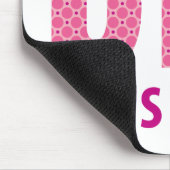 SIBLINGS COLLECTIE - grote zus {roze} Muismat (Hoek)