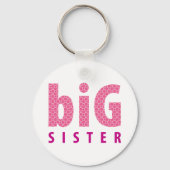 SIBLINGS COLLECTIE - grote zus {roze} Sleutelhanger (Voorkant)