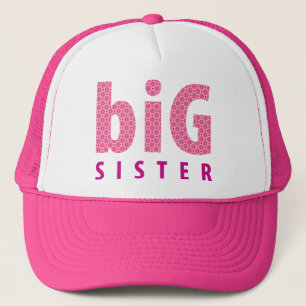 SIBLINGS COLLECTIE - grote zus {roze} Trucker Pet