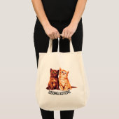 Siblings kittens, twee schattige katten tote bag (Voorkant (product))