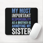 Siblings Rivalry Annoying My Sister Funny Brother  Muismat (Met muis)