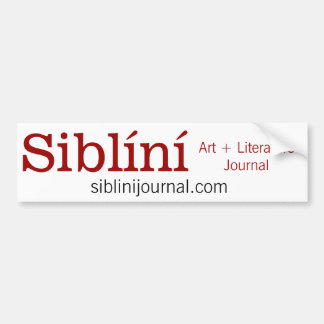 Siblíní Bumpersticker
