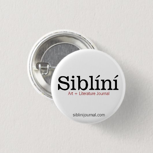 Siblíní Button (Voorkant /achterkant)