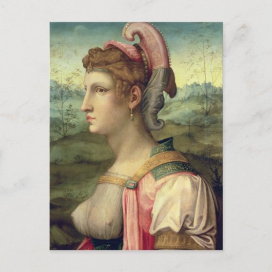 Sibyl, c.1540 briefkaart (Voorkant)