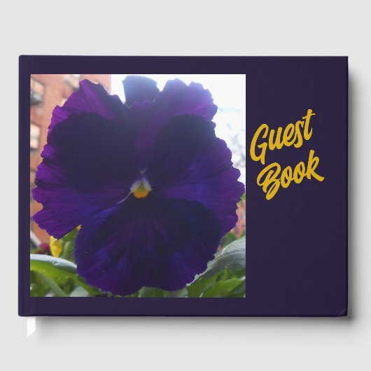 Sibylla Guest Book Gastenboek (Voorkant)