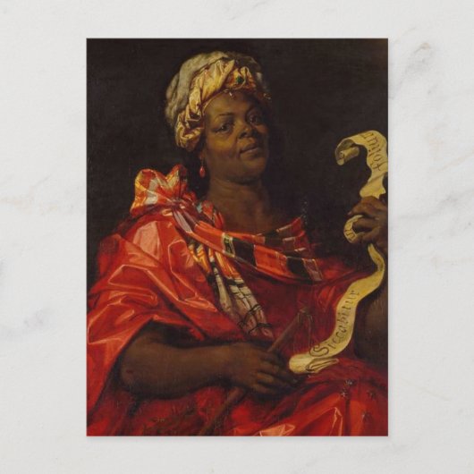 Sibylle Agrippina door Jan van der Hoecke Briefkaart (Voorkant)