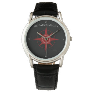 Sic Parvis Magna Mannen Classic Watch Horloge