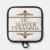 Sic Semper Fidelis Pannenlap (Voorkant)