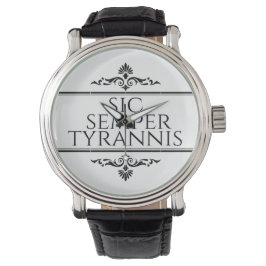 Sic Semper Tyrannis Horloge