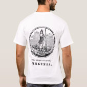 Sic Semper Tyrannis T-shirt (Achterkant)