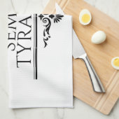 Sic Semper Tyrannis Theedoek (Quarter Fold)