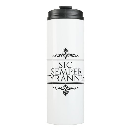 Sic Semper Tyrannis Thermosbeker (Voorkant)