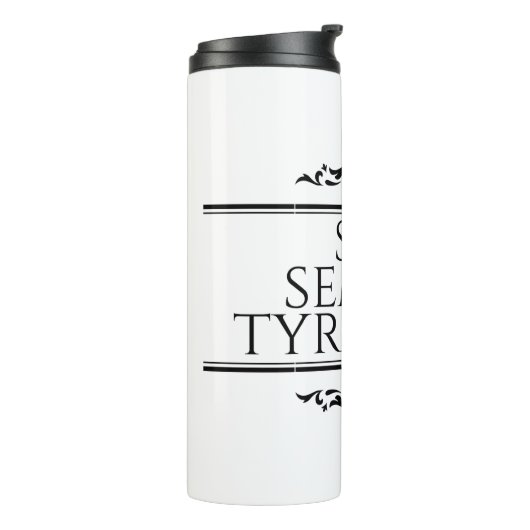 Sic Semper Tyrannis Thermosbeker (Gedraaid links)