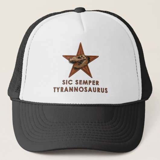 SIC SEMPER TYRANNOSAURUS TRUCKER PET (Voorkant)
