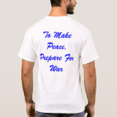 Sic Vis Pacem, Para Bellum T-shirt (Achterkant)
