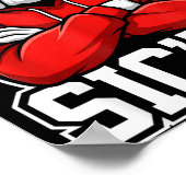 Sic'em Bulldogs Graphic Men Women Kid Boy Girl  Poster (Hoek)