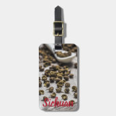 Sichuan Pepper Chinese cuisine Bagagelabel (Voorkant verticaal)