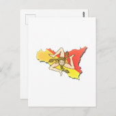 Sicilia 🇮🇹 ☀️ briefkaart (Voorkant / Achterkant)
