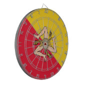 Sicilia Dartbord (Voorkant Links)