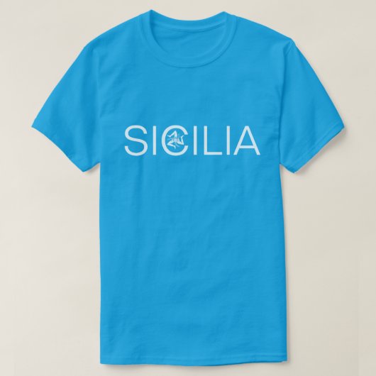Sicilia en Trinacria T-Shirt (Design voorkant)