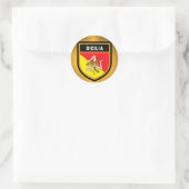 Sicilia Flag Ronde Sticker (Tas)