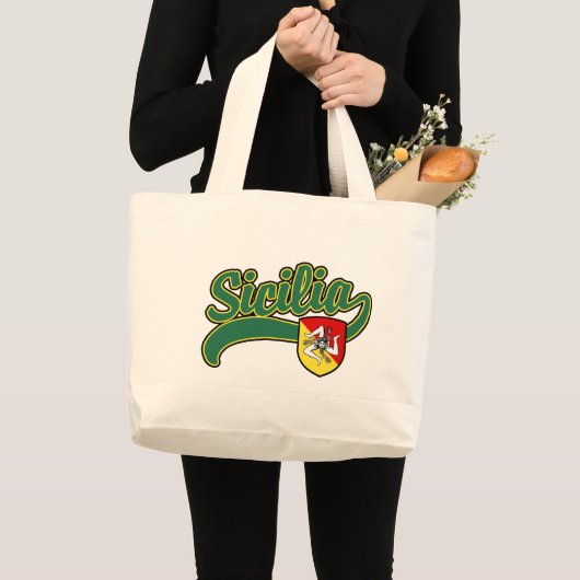 Sicilia Grote Tote Bag (Voorkant (product))