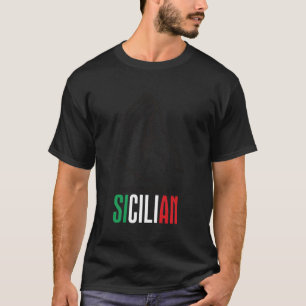 Sicilia Italië Siciliaans Citaat Sicilië T-shirt