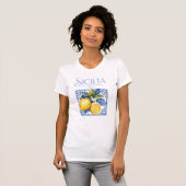 Sicilia Lemon La Dolce Vita Italië T-shirt (Voorkant volledig)
