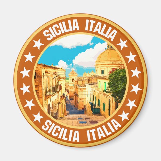 Sicilia Magneet (Voorkant)