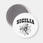 Sicilia Magneet (Voorkant / Achterkant)