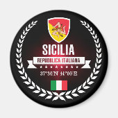 Sicilia Magneet (Voorkant)