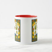 Sicilia Mt.Etna Trinacria Design Mok (Midden)