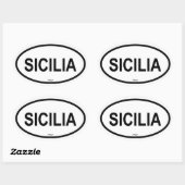 SICILIA OVALE STICKER (Vel)