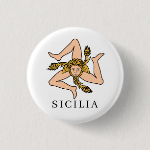 Sicilia Ronde Button 3,2 Cm